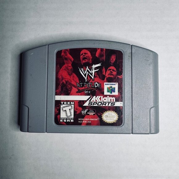 WWF Attitude (Nintendo 64, 1999) - Picture 1 of 2
